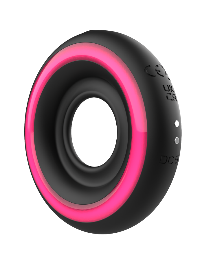 Виброкольцо Leto PINK LIGHT