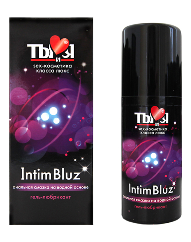 Анальный водный лубрикант Bioritm INTIM BLUZ 1