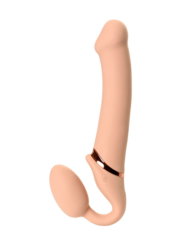 Страпон с вибрацией Strap-on-me L