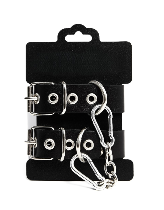 Оковы прямоугольные Amoreo BLACK