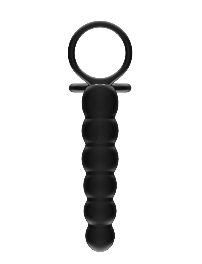 Двойная насадка Leto RIBBED COCK RING