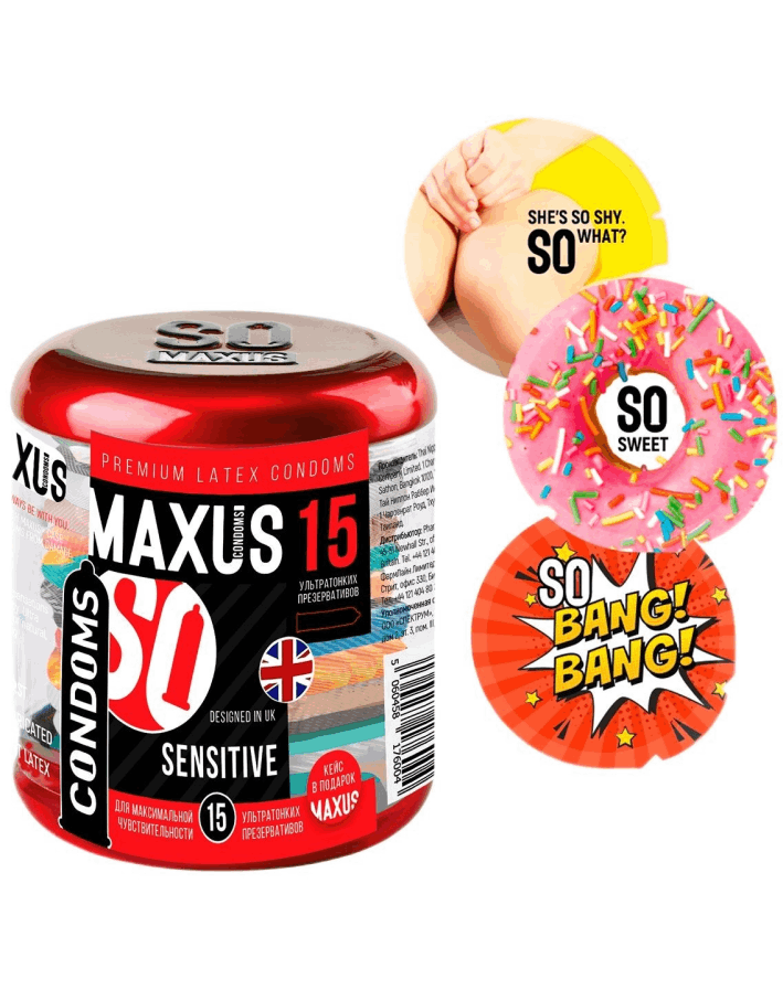 Презервативы тонкие Maxus ULTRA THIN