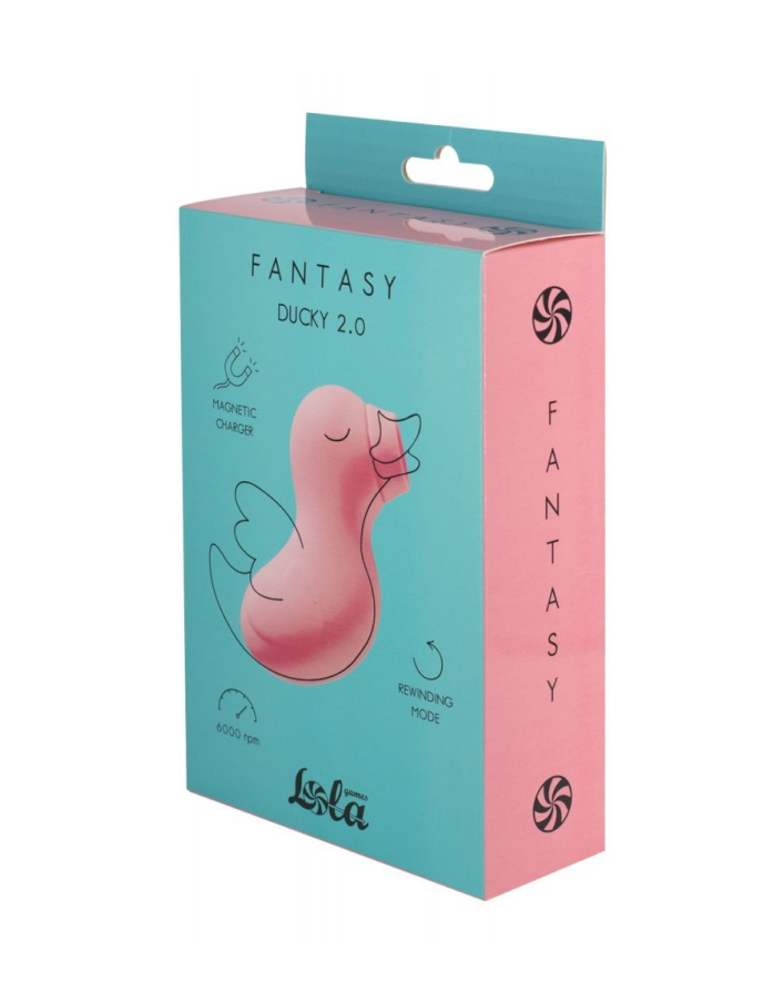 Вакуумно-волновой стимулятор Lola Toys FANTASY DUCKY 2.0