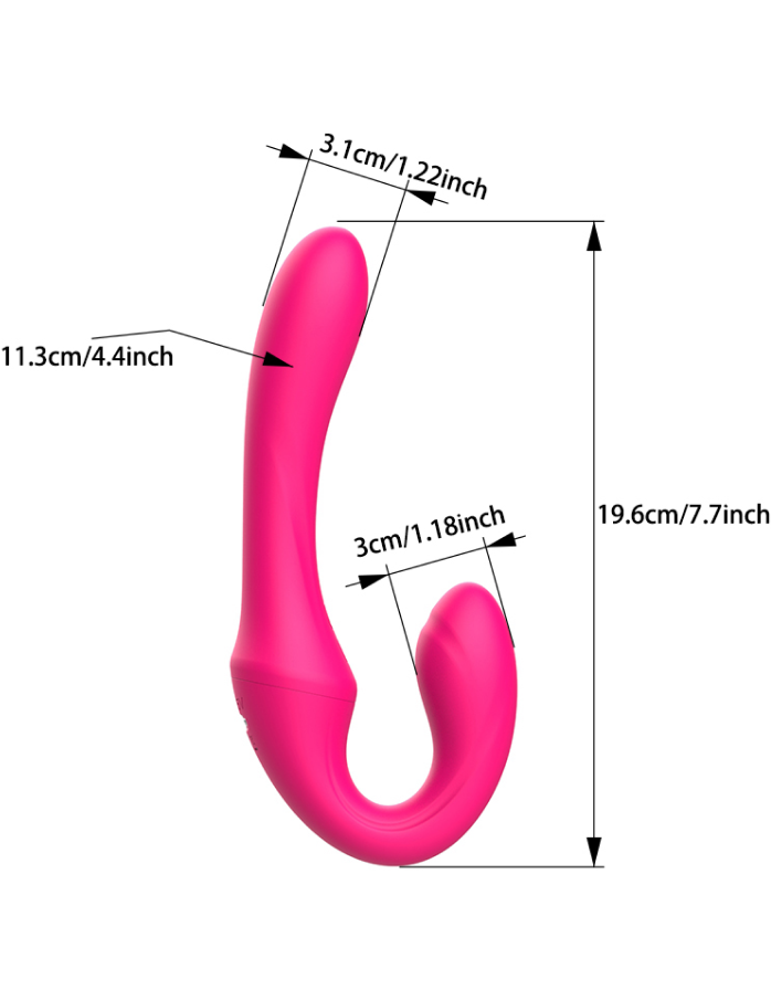 Безремневой страпон Leto JIAOLONG