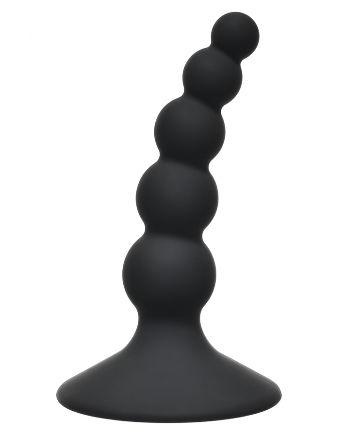 Анальная елочка LOLA TOYS (черный, размер до 17 см)