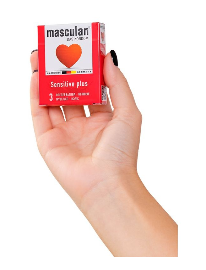 Презервативы розовые Masculan SENSITIVE