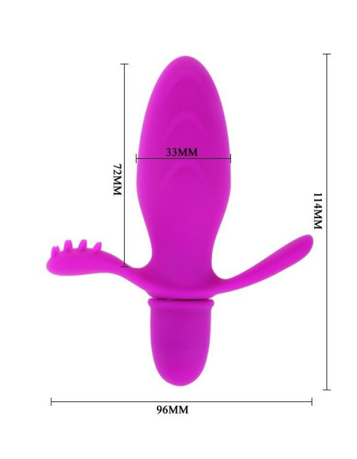 Анальная вибропробка Pretty Love FITCH