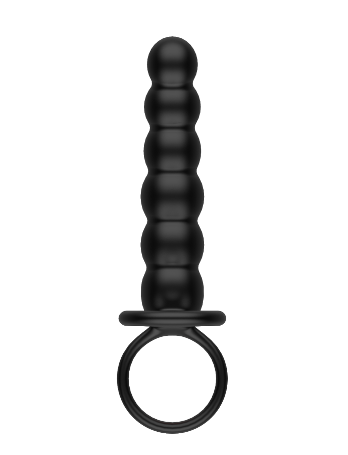 Двойная насадка Leto RIBBED COCK RING