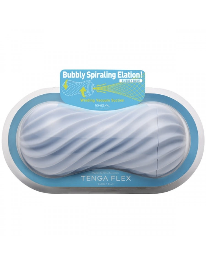 Мастурбатор Tenga FLEX BUBBLY BLUE