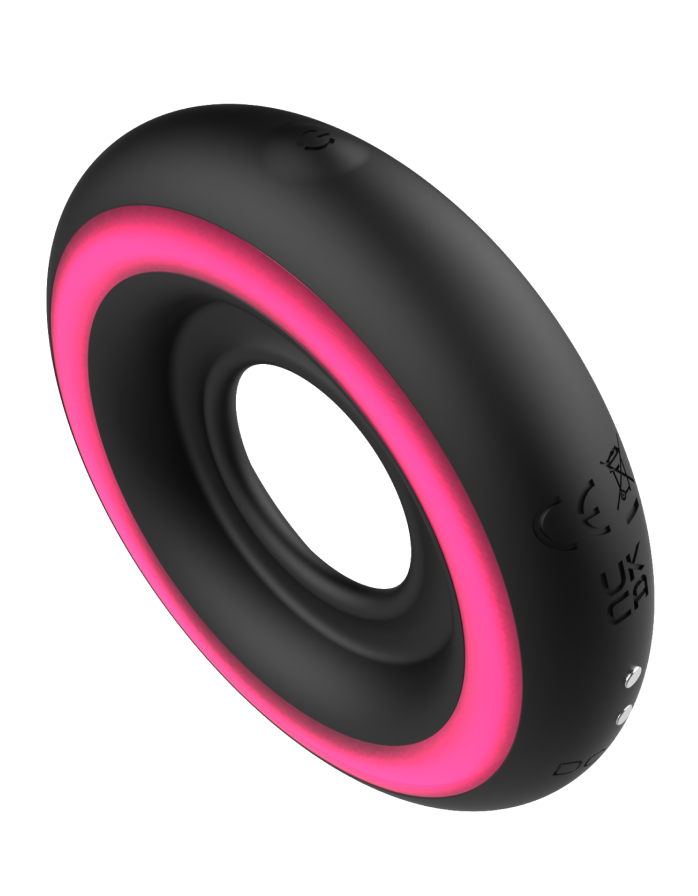 Виброкольцо Leto PINK LIGHT