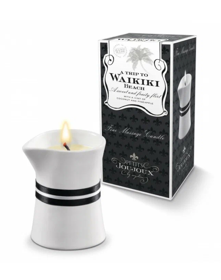 Массажная свеча Petits Joujoux TRIP TO WAIKIKI BEACH