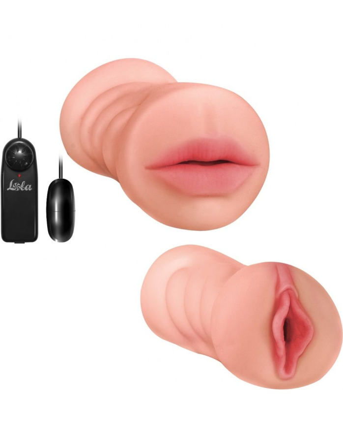 Мастурбатор с вибрацией Lola Toys LUCKY CHARM