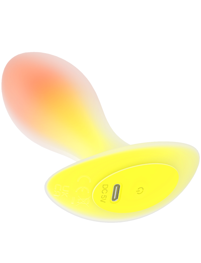 Анальная вибропробка Leto YEL