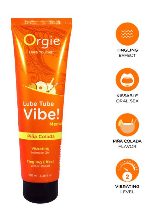 Возбуждающий лубрикант Orgie VIBE MEDIUM PINA COLADA