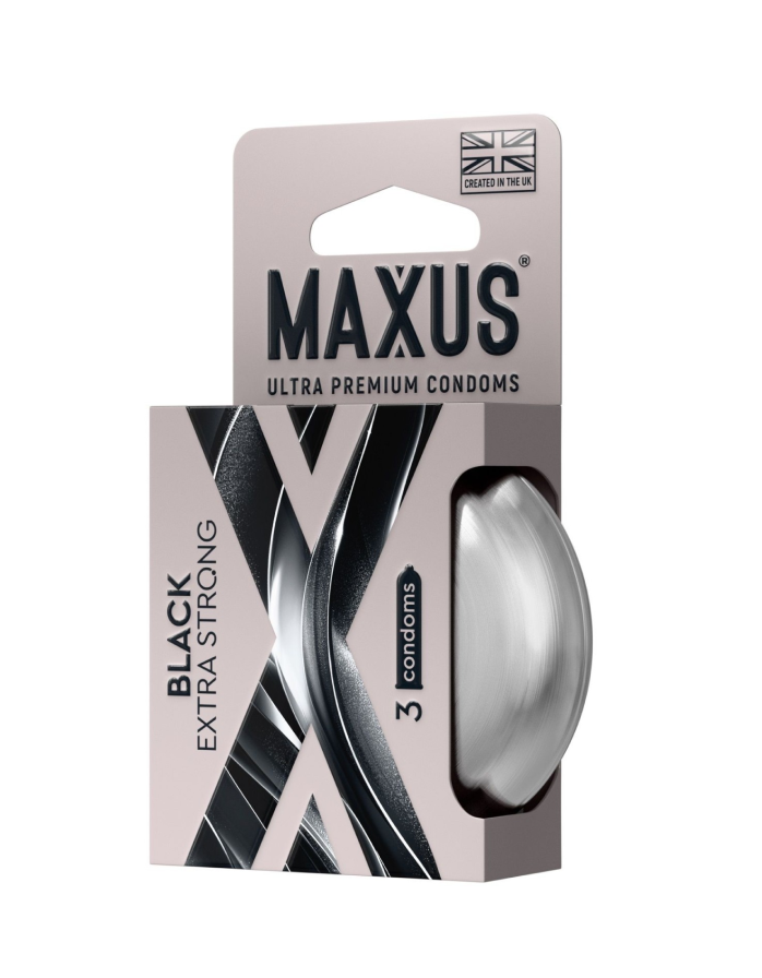 Презервативы анальные Maxus EXTRA STRONG
