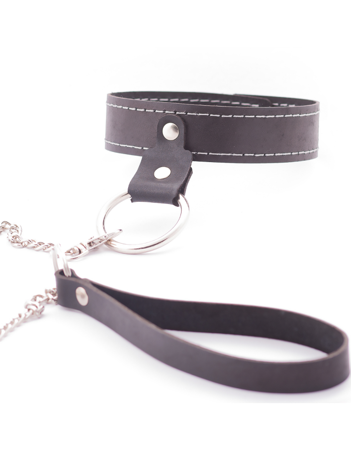 Ошейник однослойный Amoreo BLACK