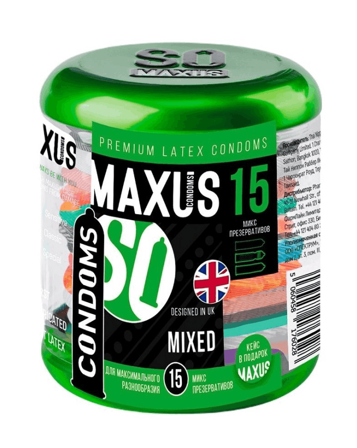 Презервативы Maxus MIXED