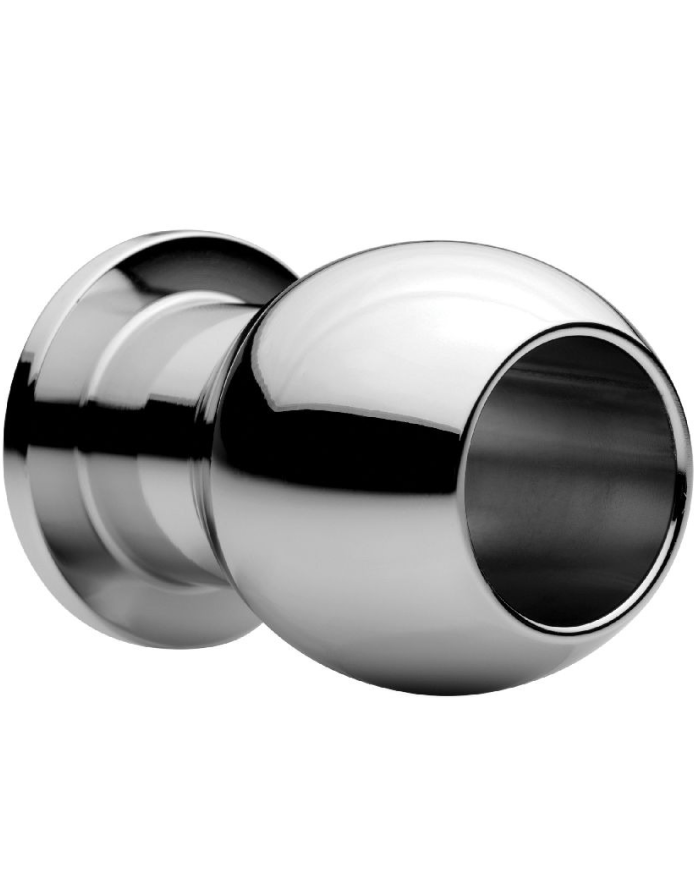 Анальная пробка с тоннелем Funny Steel DISEL