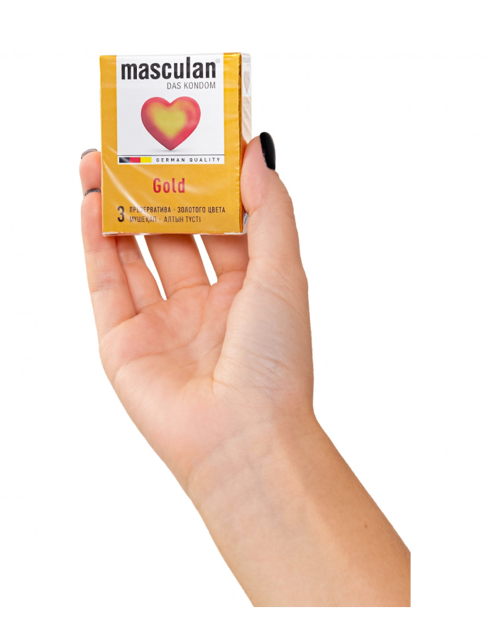 Презервативы со вкусом Masculan GOLD