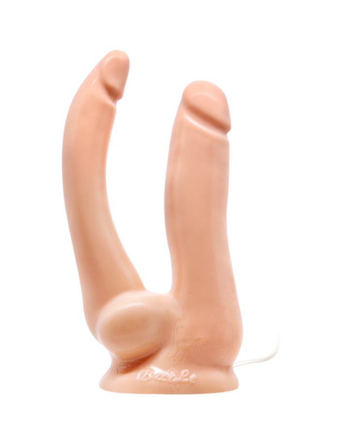 Двойной вибратор Baile BRAVE HER WITH TWO GUNS