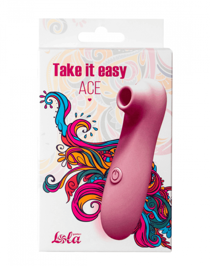 Вакуумно-волновой стимулятор Lola Toys TAKE IT EASY ACE