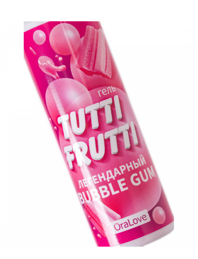 Оральный лубрикант Bioritm TUTTI-FRUTTI, бабл гам