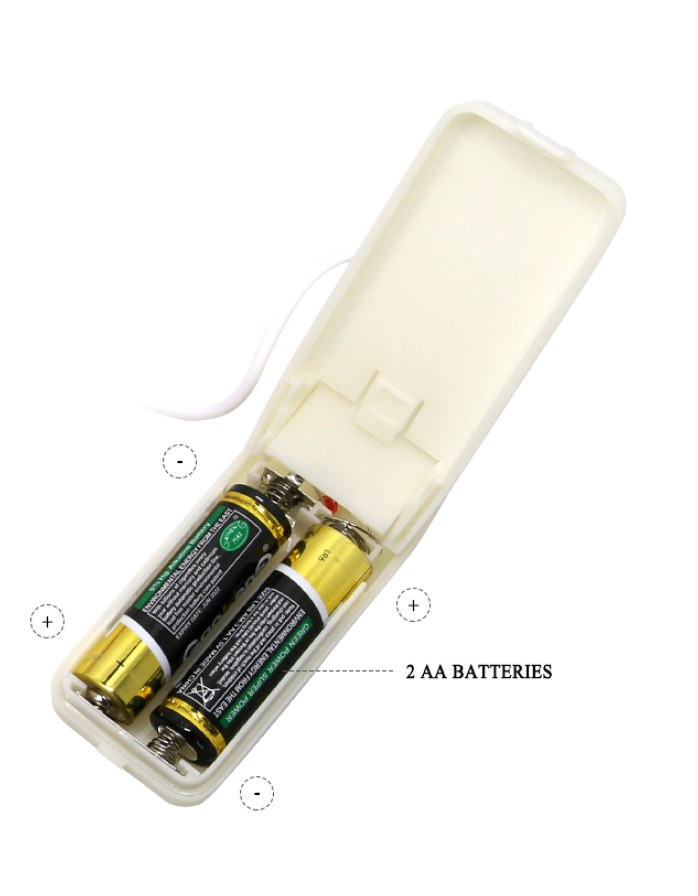 Двойной вибратор Baile BRAVE HER WITH TWO GUNS