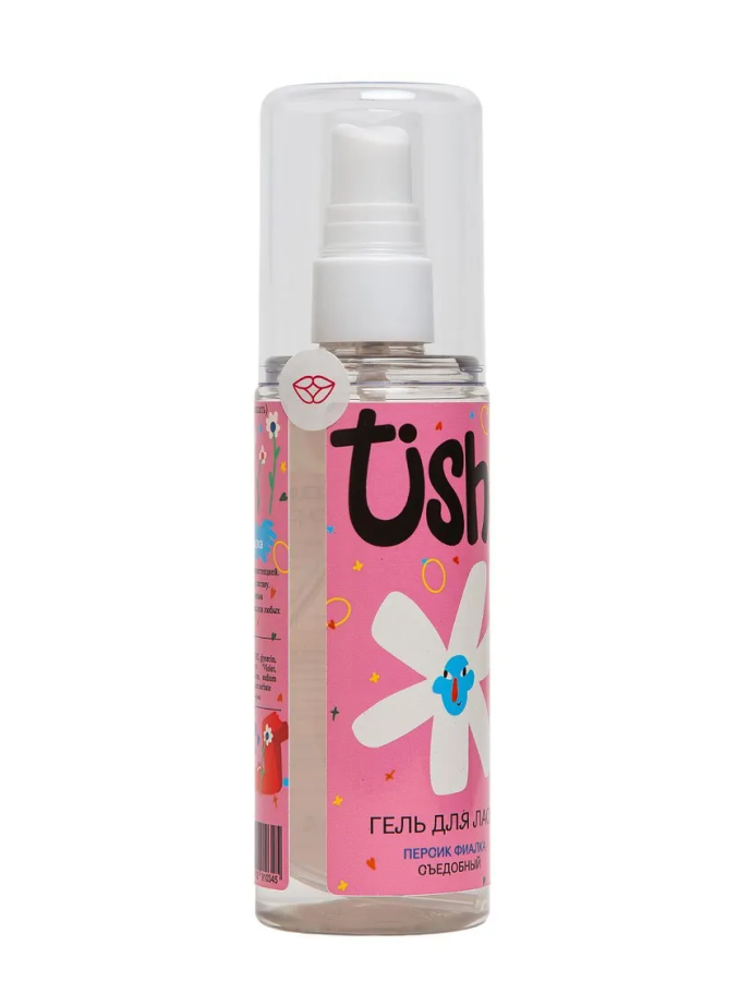 Оральный лубрикант Tishe FLAVOR, персик-фиалка