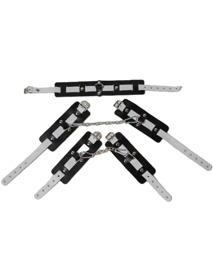 Набор БДСМ Amoreo BLACK-WHITE