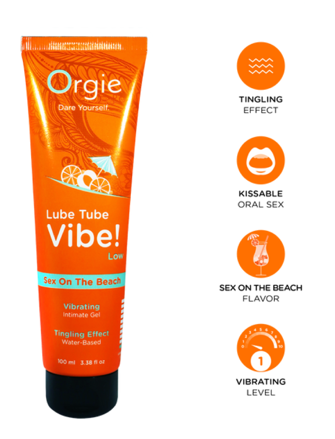 Возбуждающий лубрикант Orgie VIBE LOW SEX ON THE BEACH