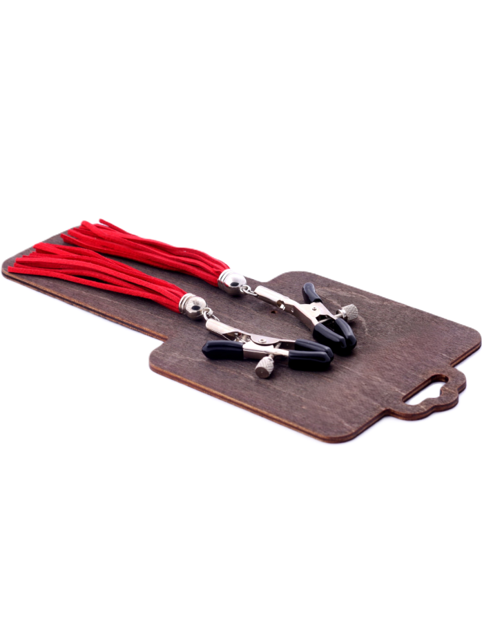 Зажимы для сосков Amoreo ПРИЩЕПКИ RED