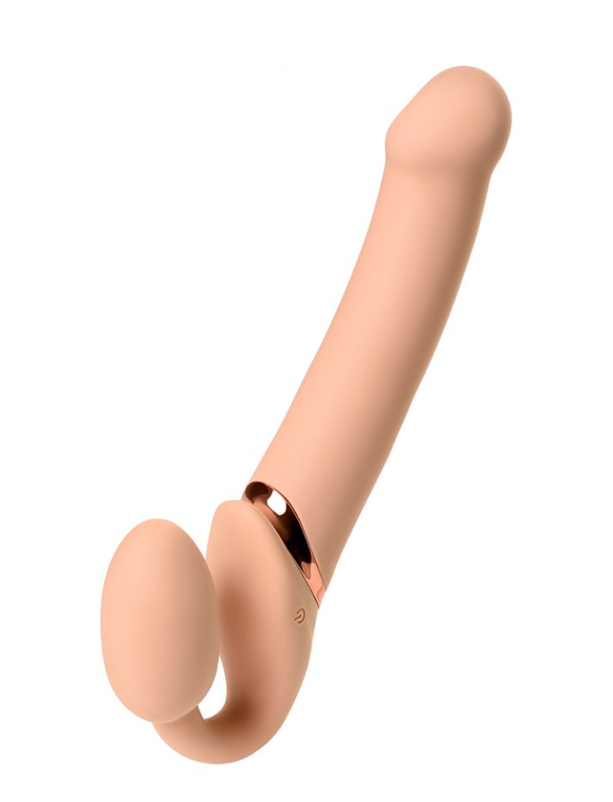 Страпон с вибрацией Strap-on-me L