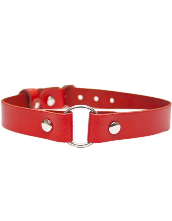 Чокер с кольцом Amoreo RED