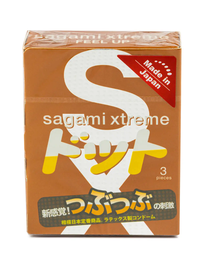 Презервативы с пупырышками Sagami XTREME FEEL UP