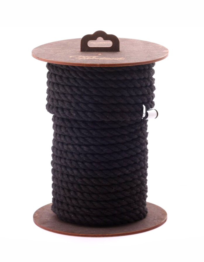 Хлопковая веревка Amoreo BLACK, 10 м