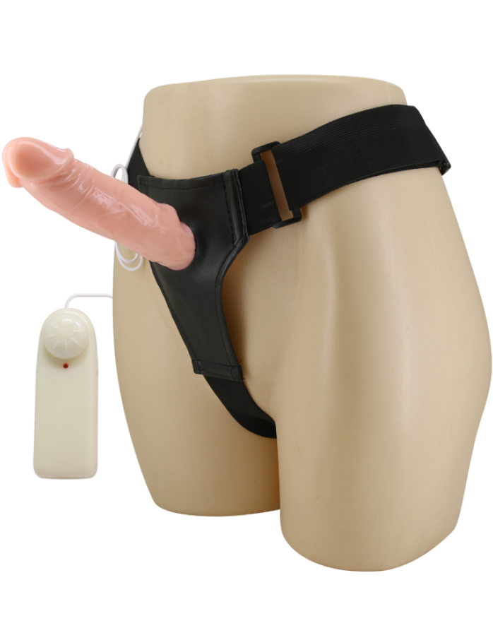 Страпон полый Baile JESSICA STRAP ON