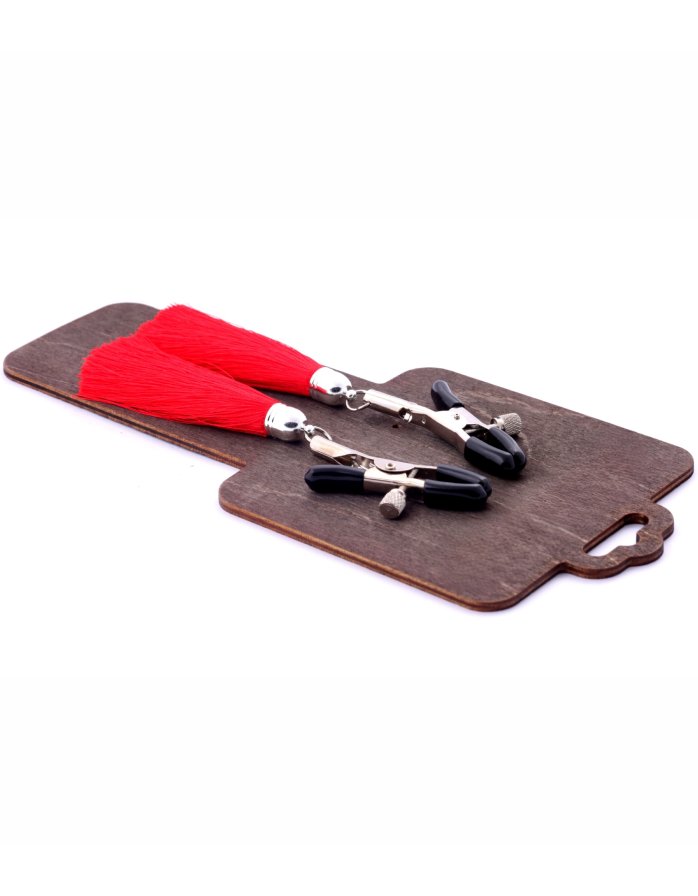 Зажимы для сосков Amoreo ПРИЩЕПКИ RED