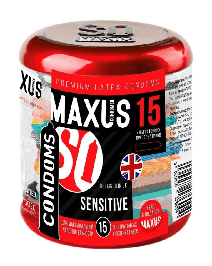Презервативы тонкие Maxus ULTRA THIN