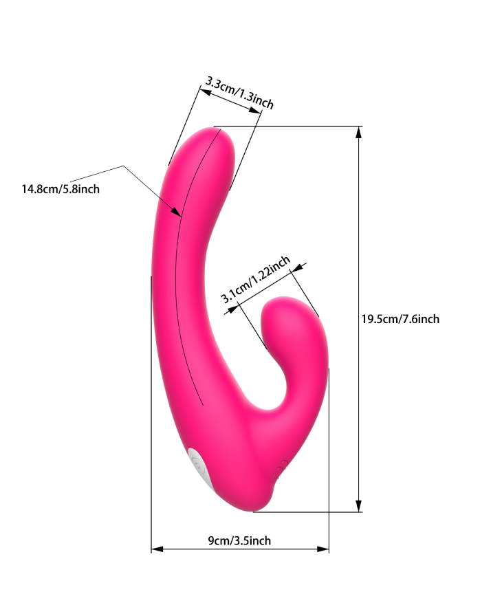 Безремневой страпон Leto TG
