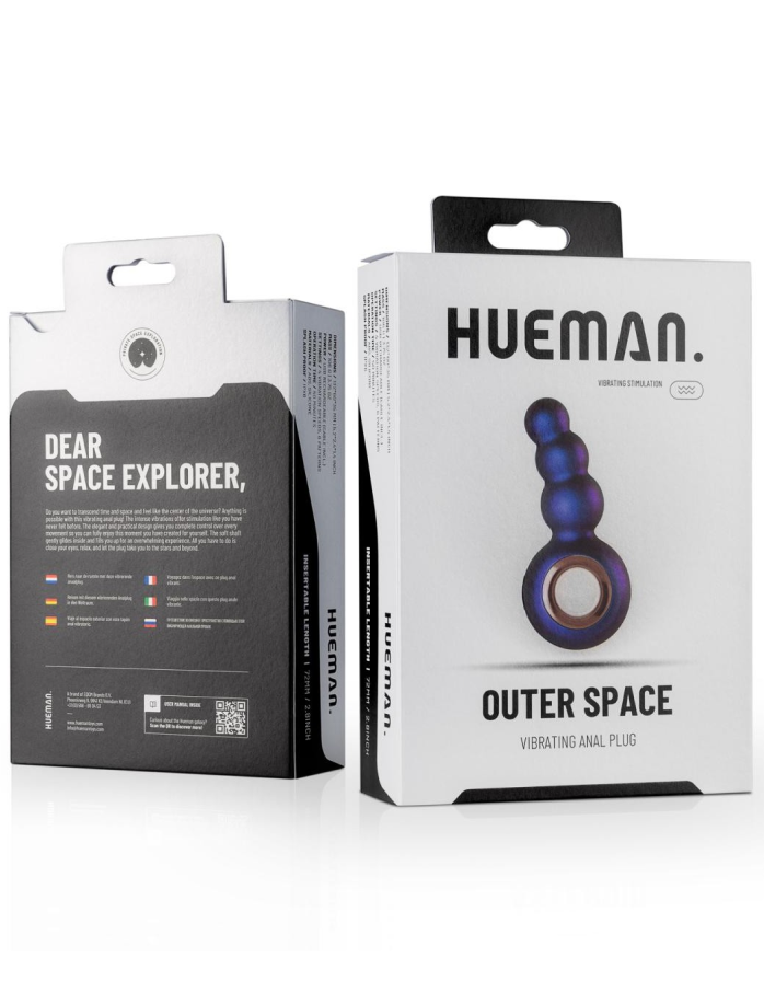 Анальная вибропробка EDC OUTER SPACE