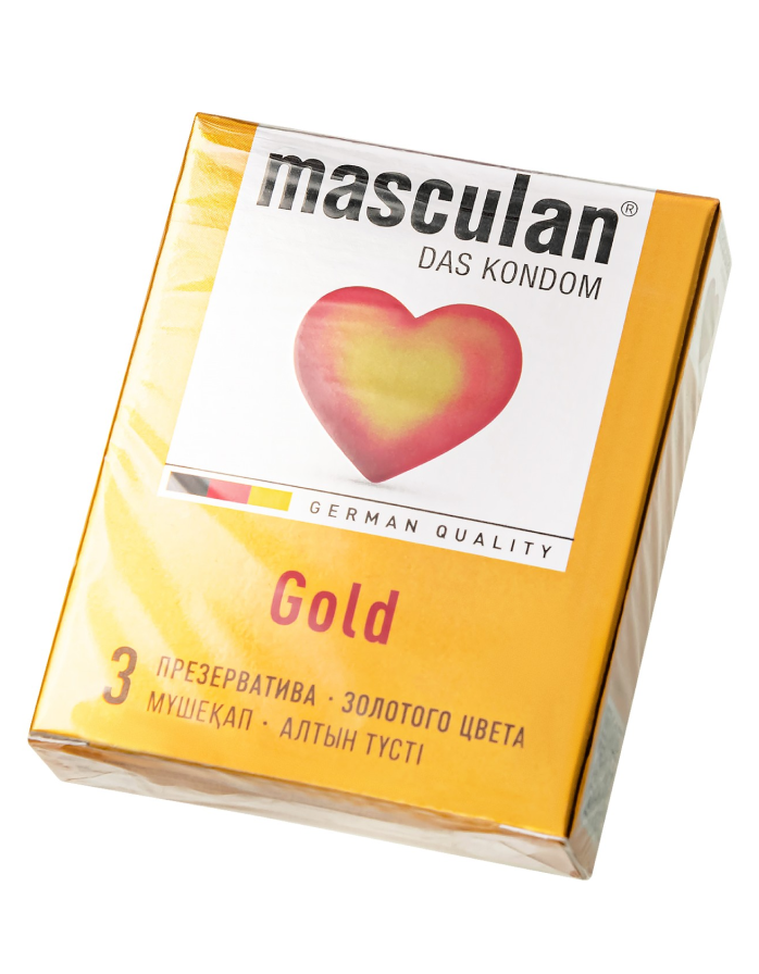 Презервативы со вкусом Masculan GOLD