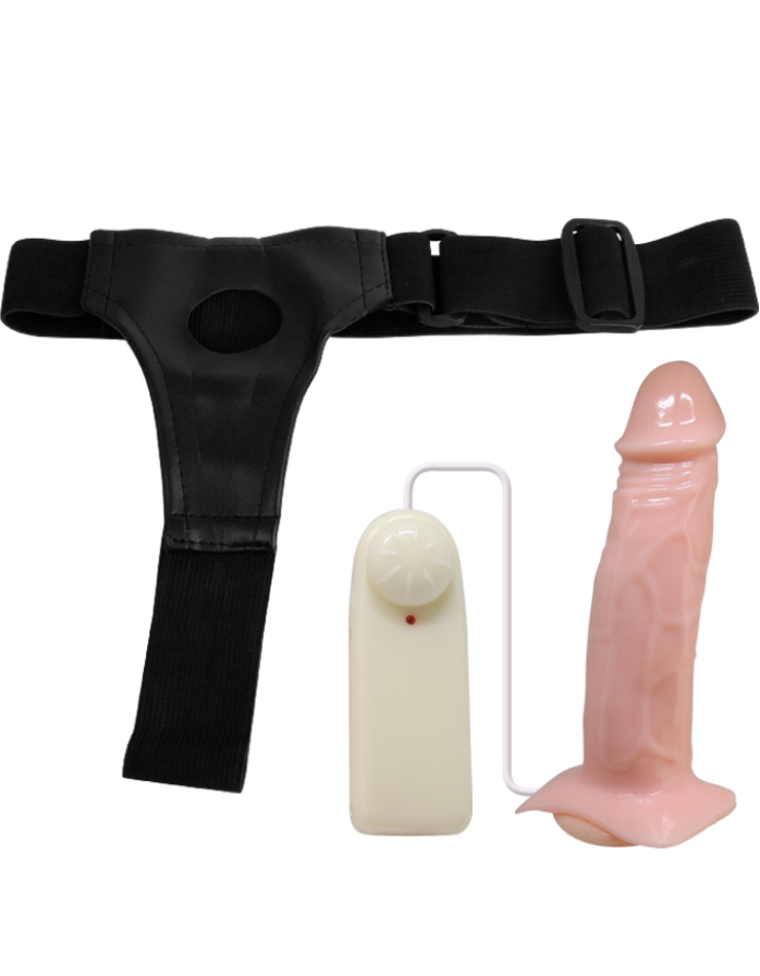 Страпон полый Baile JESSICA STRAP ON