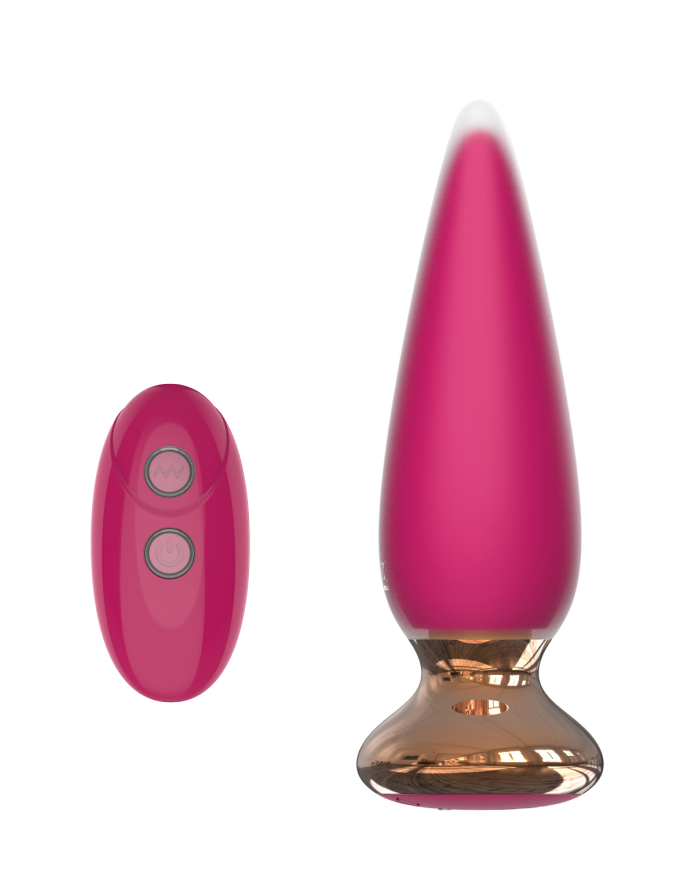 Анальная вибропробка Leto CROSS