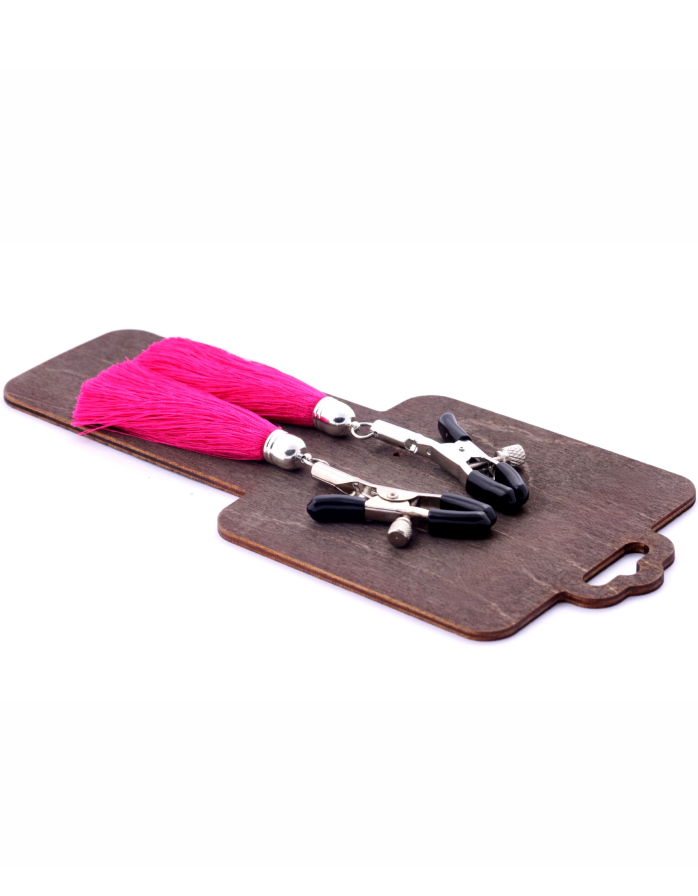 Зажимы для сосков Amoreo ПРИЩЕПКИ PINK