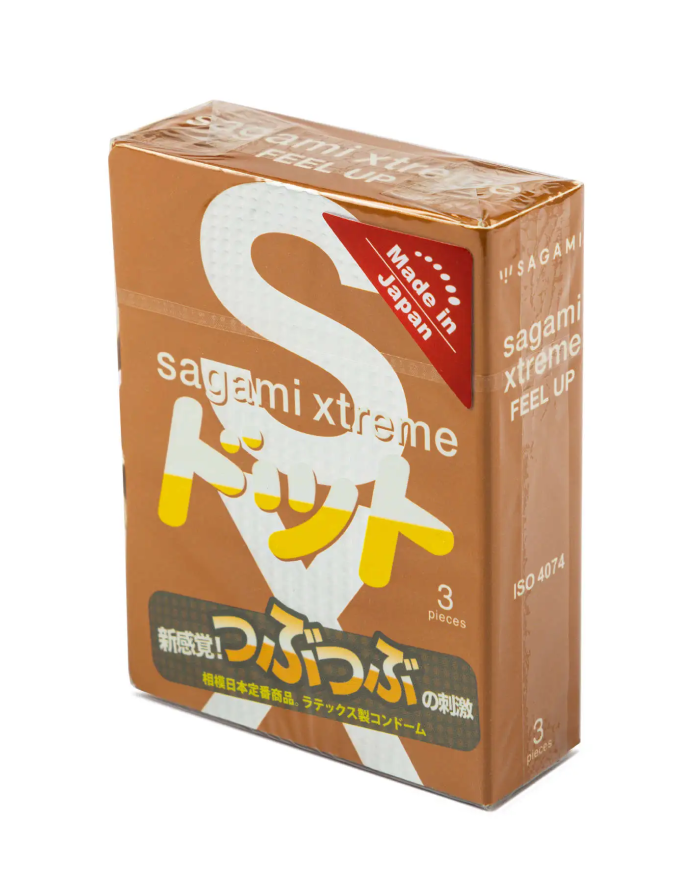 Презервативы с пупырышками Sagami XTREME FEEL UP