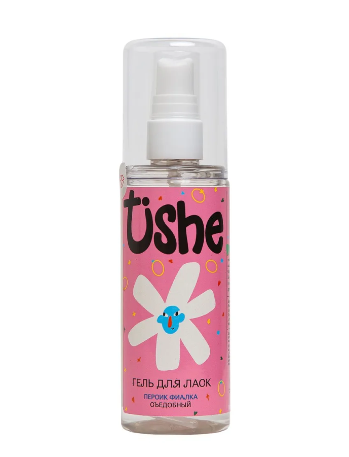 Оральный лубрикант Tishe FLAVOR, персик-фиалка
