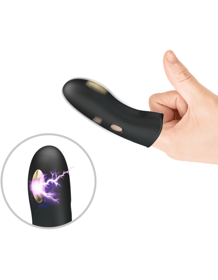 Вибратор на палец с электростимуляцией Pretty Love MARICO