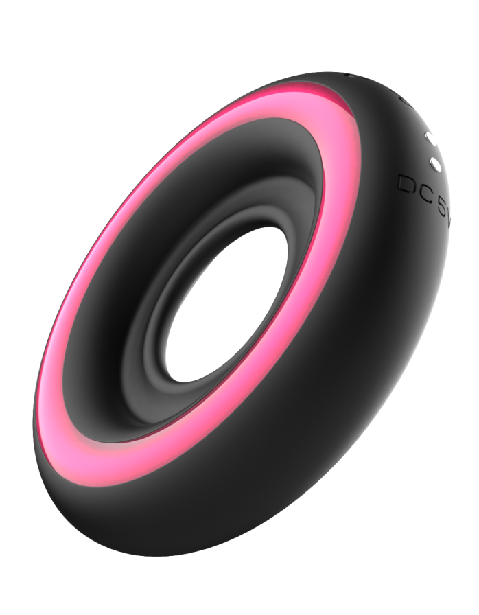 Виброкольцо Leto PINK LIGHT