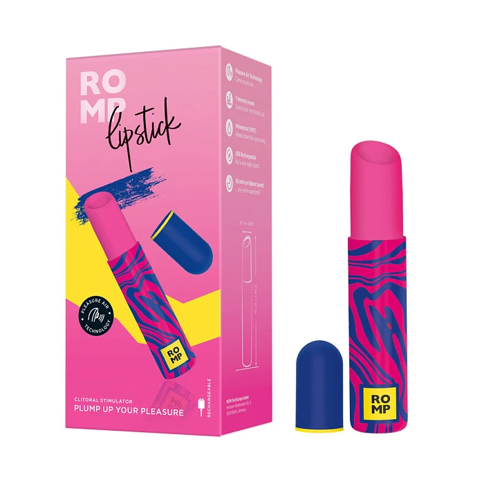 Вакуумно-волновой стимулятор Romp LIPSTICK