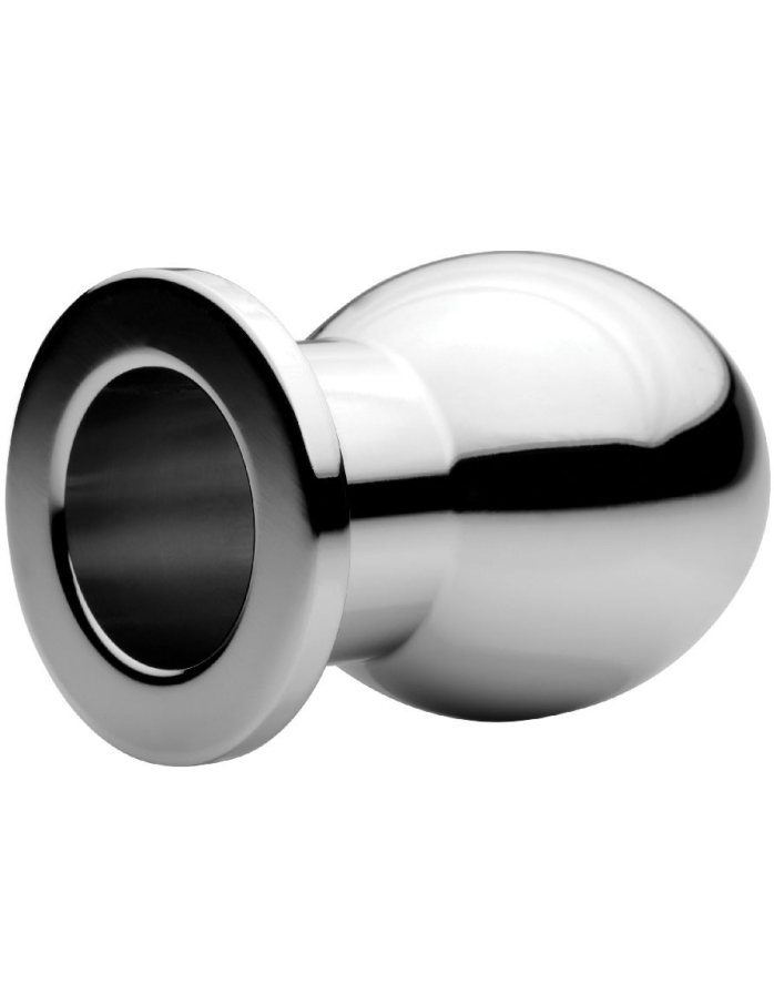 Анальная пробка с тоннелем Funny Steel DISEL